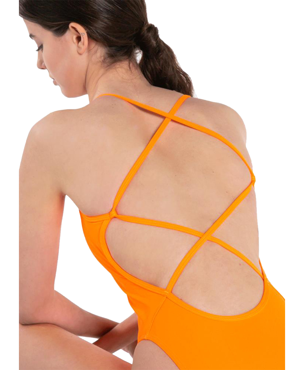 TURBO - COSTUME INTERO - SINCRO PATRON SIRENE  - TIR. FINO - 89089/0031 - ORANGE FLUO