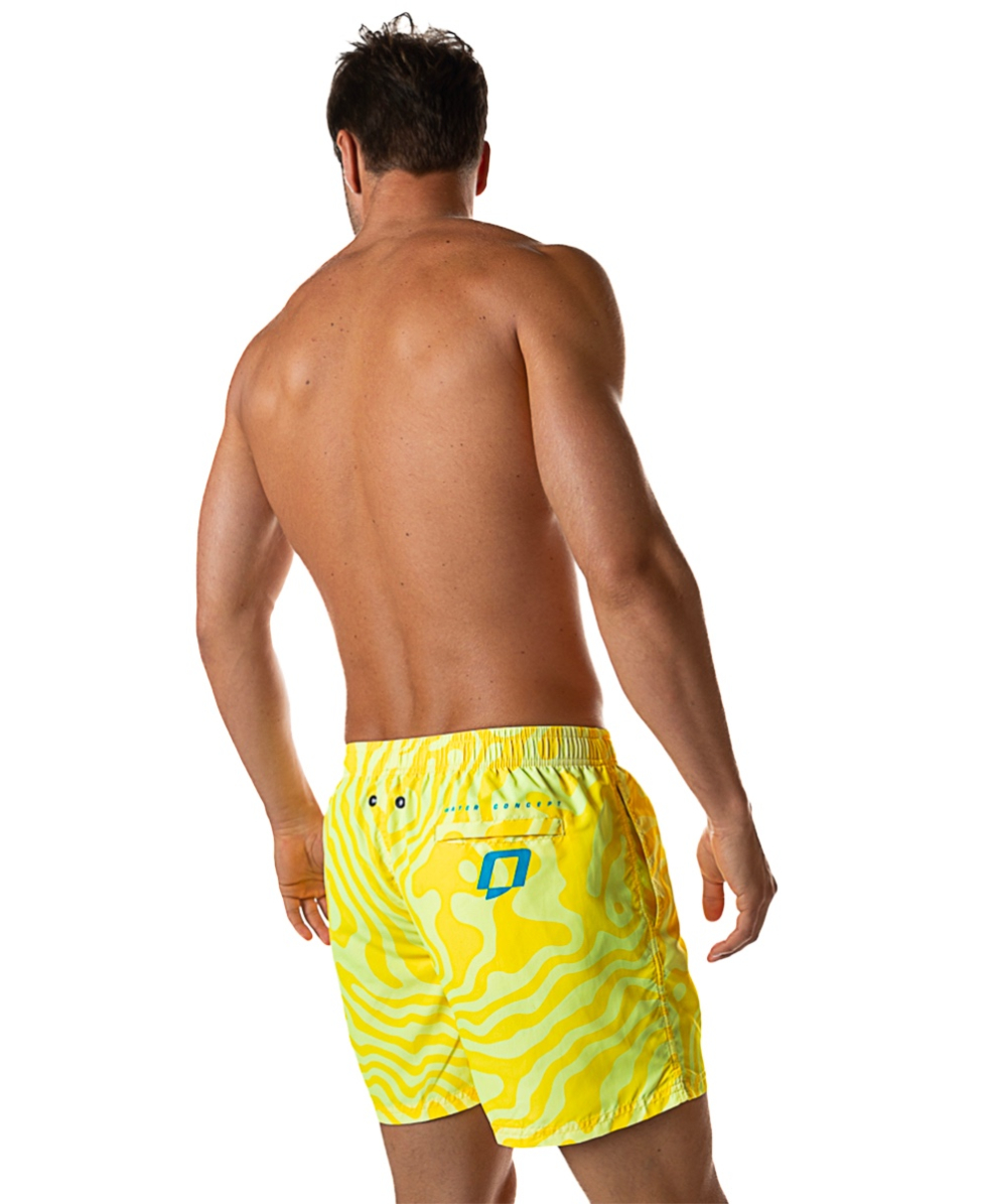AQUARAPID - COSTUME SHORT - KIKLIQUID/XL - YELLOW