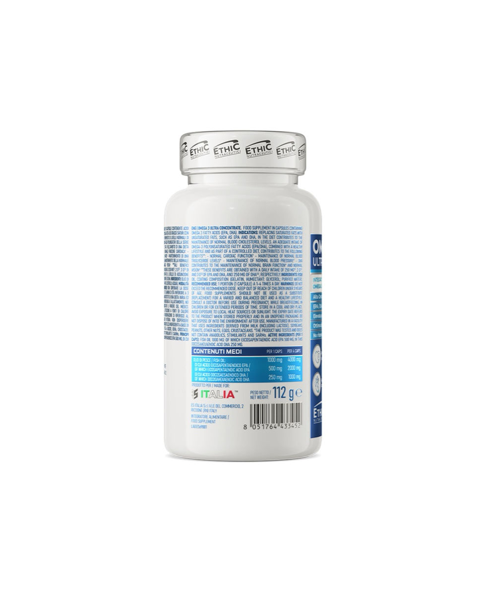 ETHIC SPORT - OMEGA 3 ULTRA CONCENTRATE - 90 CAPS