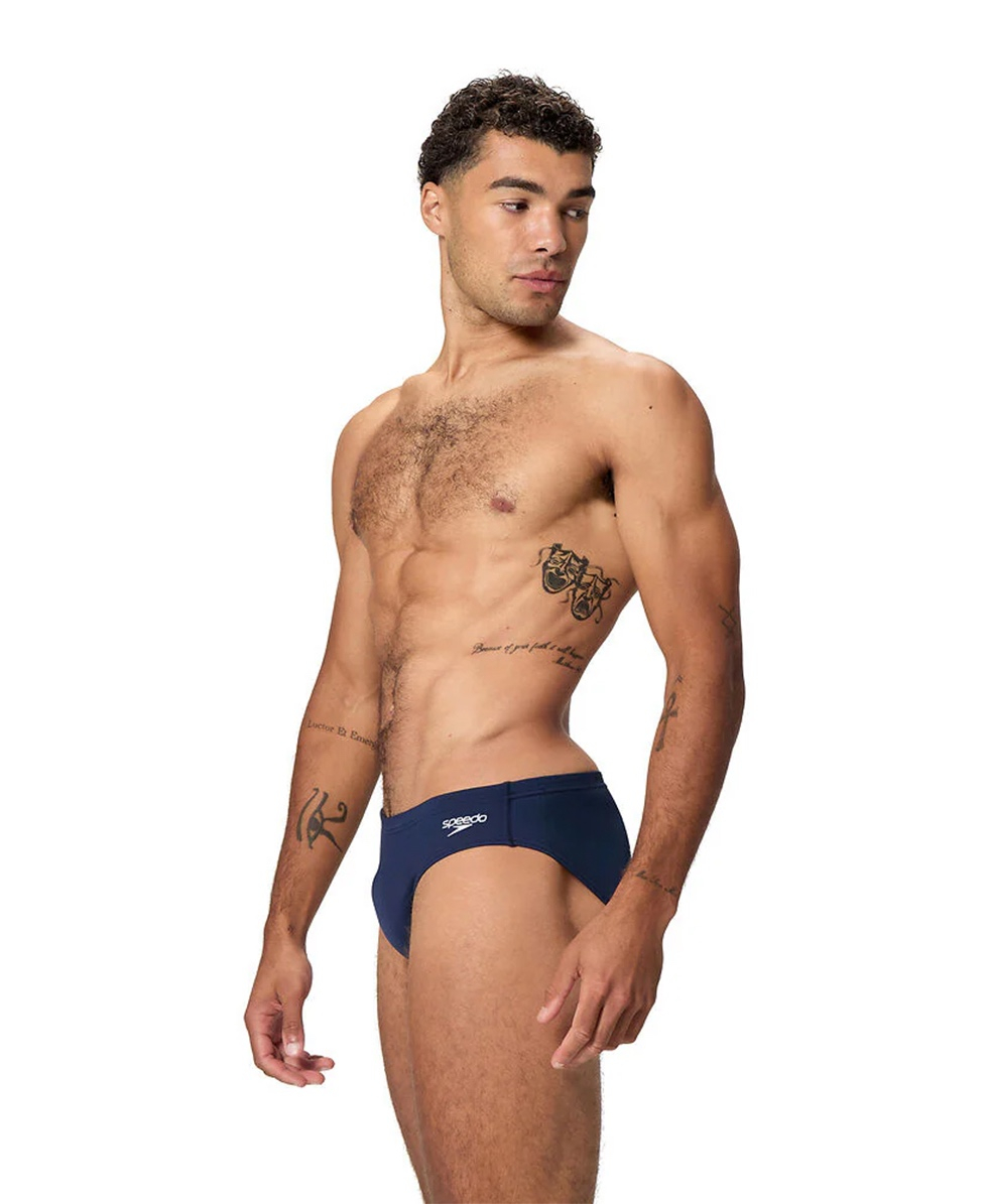 SPEEDO - COSTUME SLIP - ENDURANCE+ LOGO BRIEF - A000163003 - NAVY