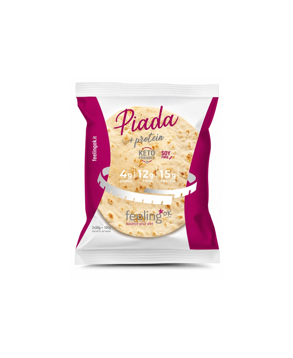 FEELING OK - PIADA +PROTEIN - 100g - FOK095