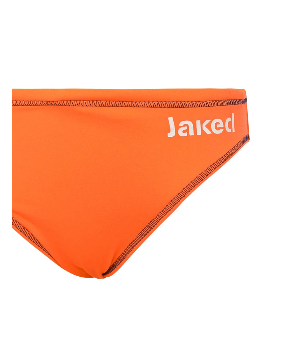 JAKED - COSTUME SLIP JUNIOR MILANO - JWNUO05001 - FLUO ORANGE/BLUE