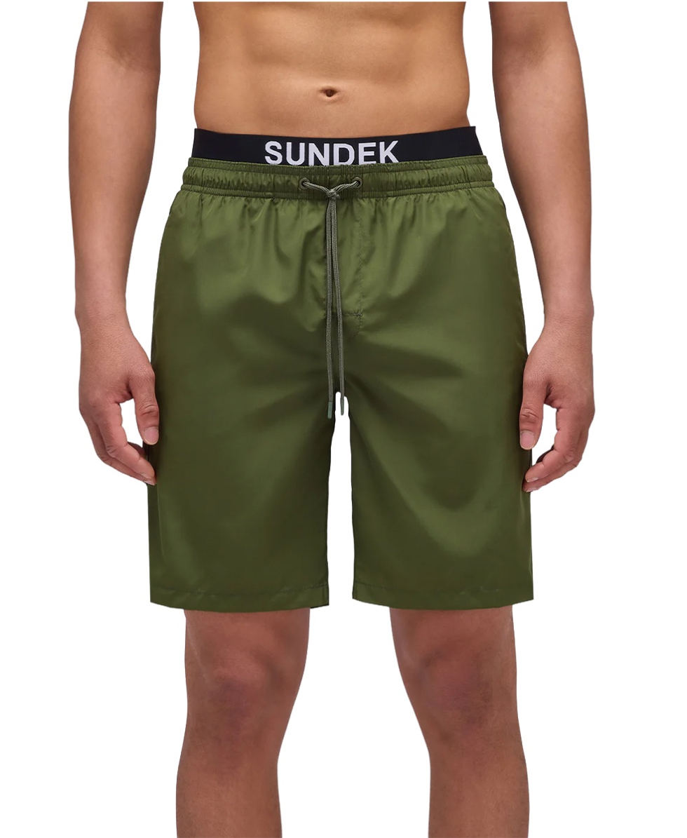 SUNDEK - COSTUME BOARDSHORT 19.5" - M729BDRT300-30201 - DARK AR. GREEN