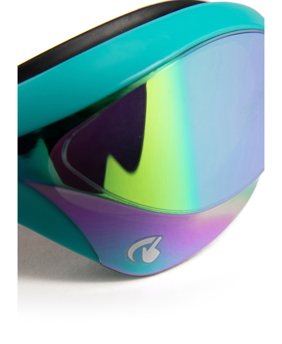 ARENA - OCCHIALINO COBRA ULTRA SWIPE MIRROR - 002507130 - EMERALD/PEACOCK