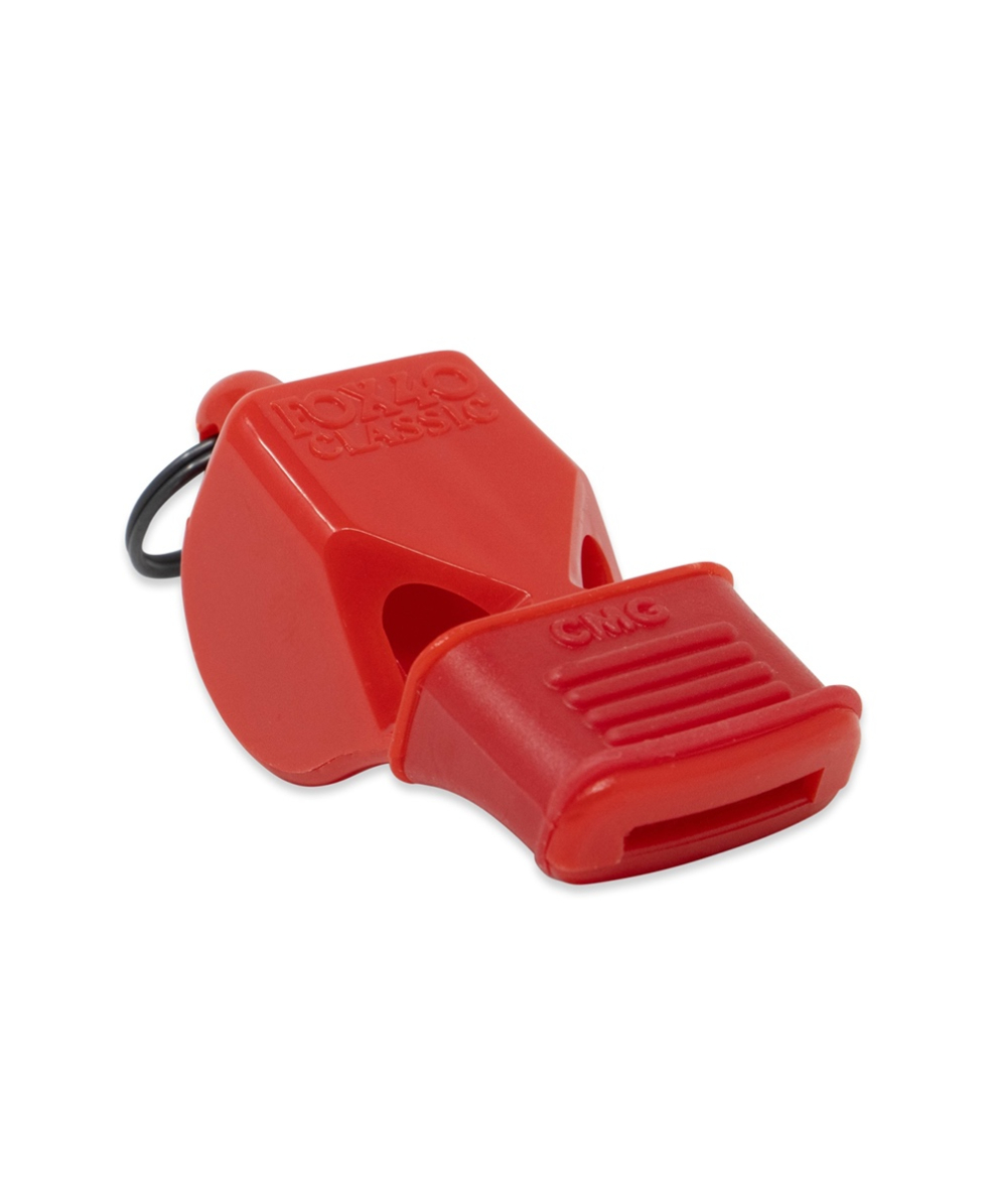 FOX 40 - FISCHIETTO REGOLAMENTARE - CLASSIC CMG CON CORDINO - 9603-0108 - RED