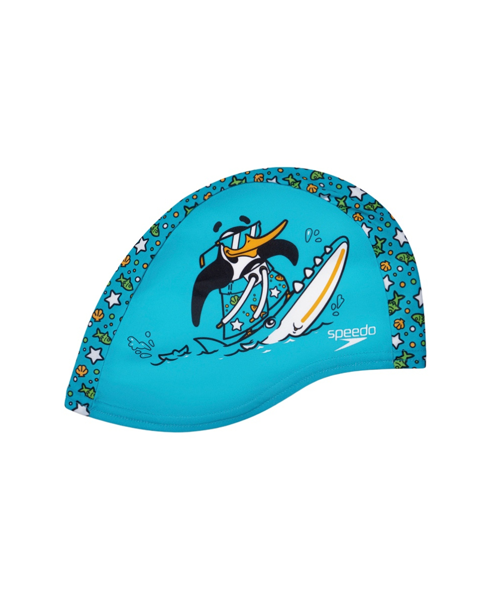 SPEEDO - CUFFIA POLYESTER JUNIOR - 1224114675 - CHIMA AZURE BLUE