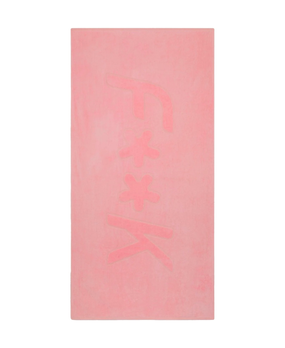 F**K - TELO MARE SPUGNA - 180x90cm - A450RO - PINK - A