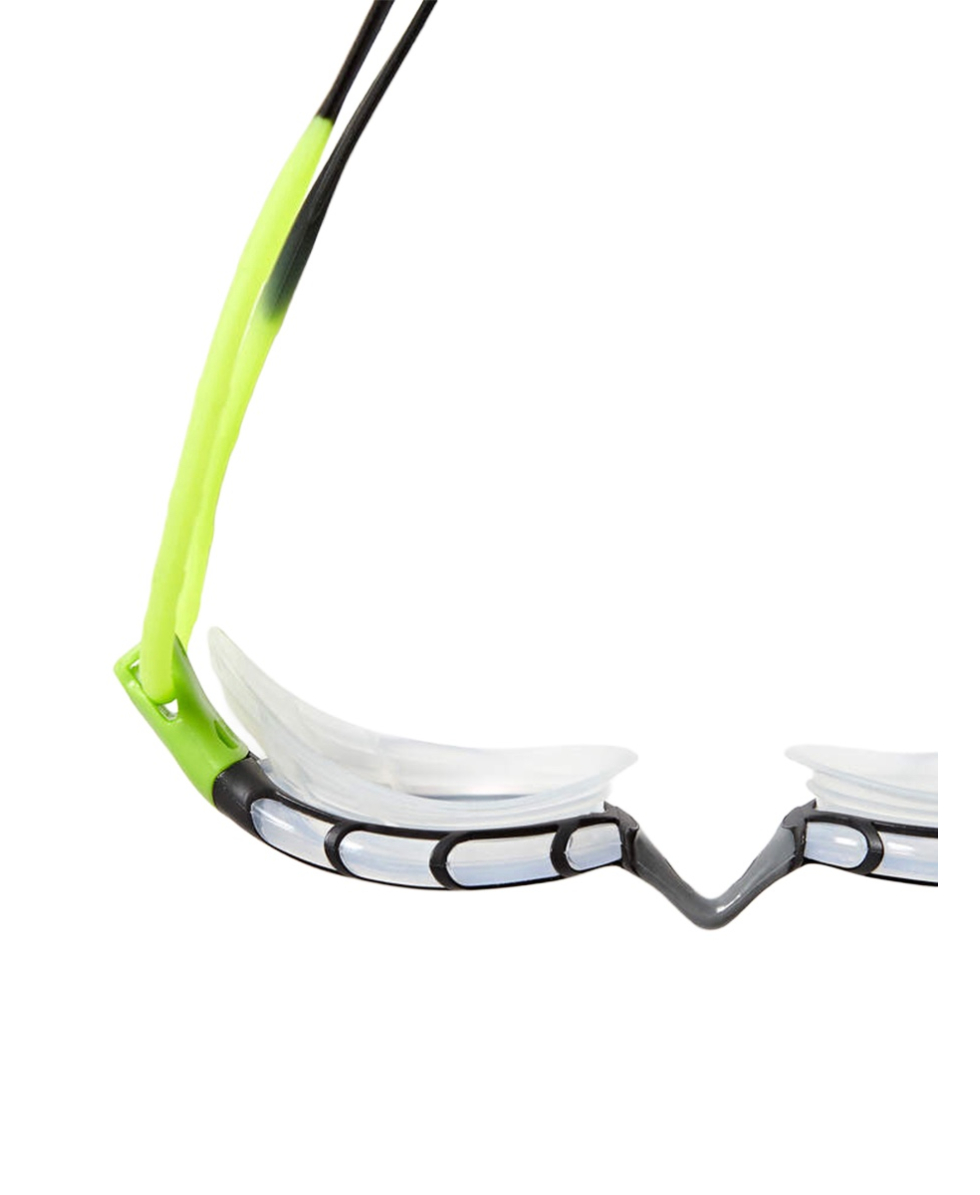 ZOGGS - OCCHIALINO PREDATOR REGULAR - 461037 - BLACK/GREEN, CLEAR LENSES
