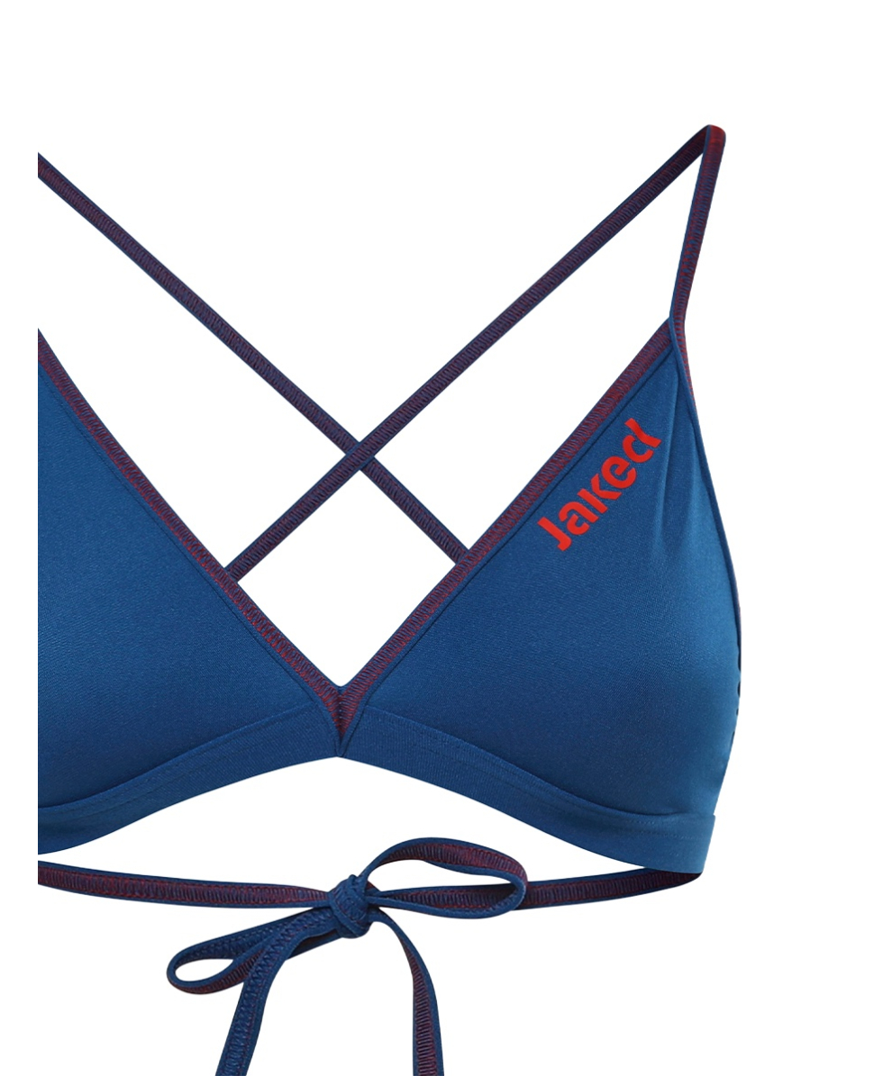 JAKED - COSTUME DUE PEZZI MILANO - JWNUD05006 - NAVY/RED