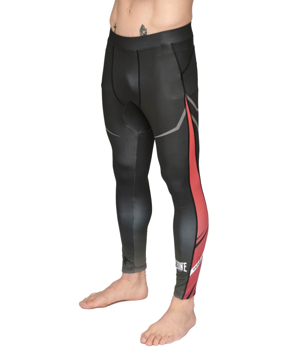 LEONE - LEGGINGS REVO UOMO - AB937 - BLACK