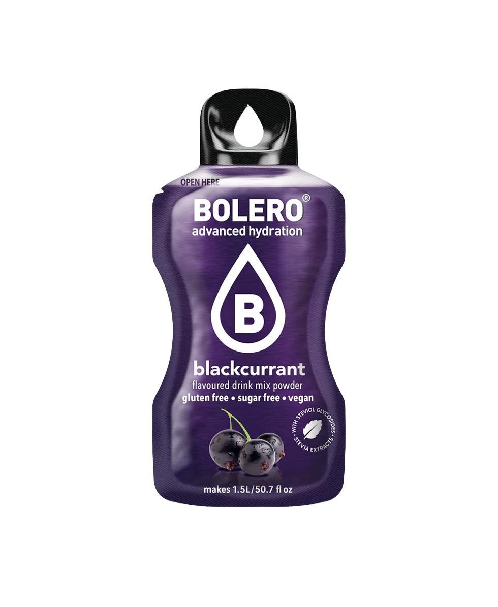 BOLERO - BEVANDA SPORTIVA - STICK MONODOSE - 9g - BLACKCURRANT