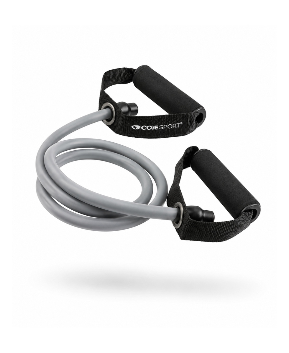 COR SPORT - ELASTICO - AEROBIC TUBE - 130 cm - 9607 - GREY - 5 mm