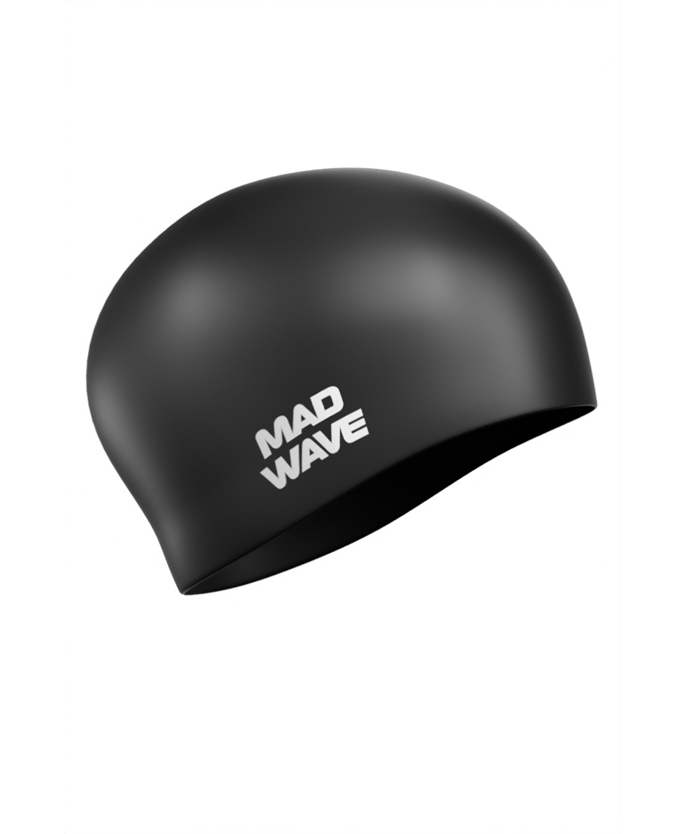 MAD WAVE - CUFFIA SILICONE - LONG HAIR - M051101001W - BLACK