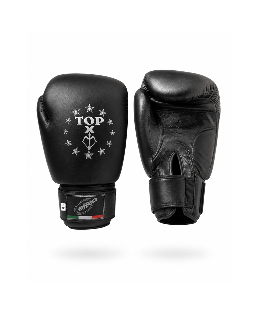 EFFEA - GUANTONI FULL CONTACT/KICK BOXING -  POLIURETANO/PELLE CON CHIUSURA VELCRO - 601