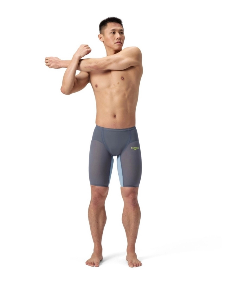 SPEEDO - FASTSKIN LZR PURE VALOR 2.0 HW JAMMER - 1586219136 - GREY LEAD/ACADIA BLUE