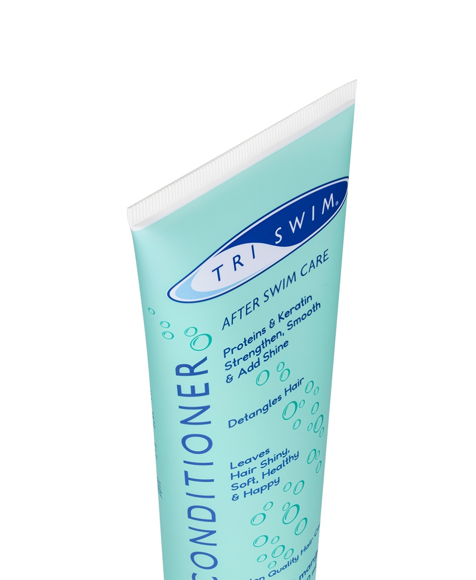 TRISWIM - STRONGLY REGENERATING HAIR CONDITIONER FOR SWIMMERS - 250ml - LYCHEE & MANGO