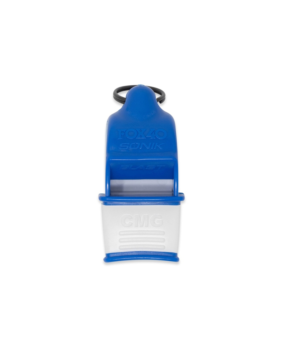 FOX 40 - FISCHIETTO REGOLAMENTARE - SONIK BLAST CMG CON CORDINO - 9203-3808 - BLUE/WHITE