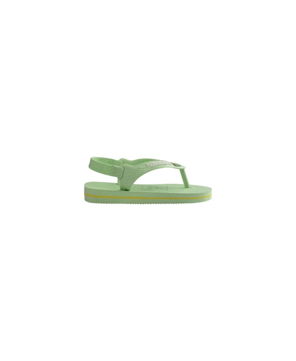 HAVAIANAS - INFRADITO JUNIOR - BABY BRASIL LOGO II - 4140577-1404 - HYDRO GREEN