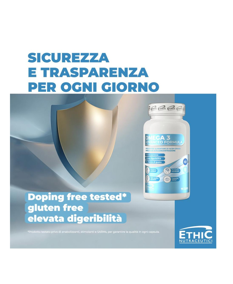 ETHIC SPORT - OMEGA 3 ADVANCED FORMULA - 90 CAPS