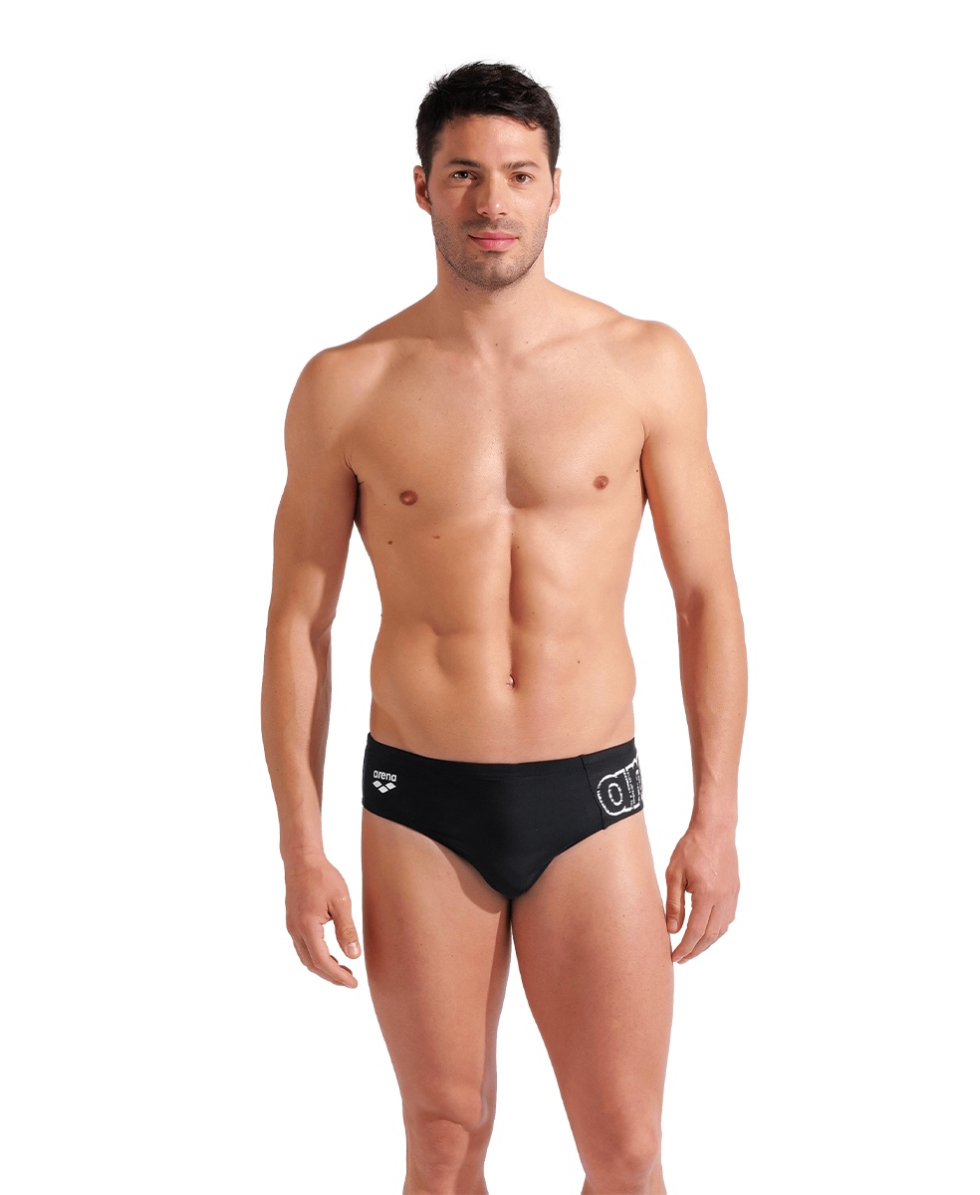 ARENA - SLIP UOMO - SCRATCHY SWIM BRIEF - 010282500 - BLACK