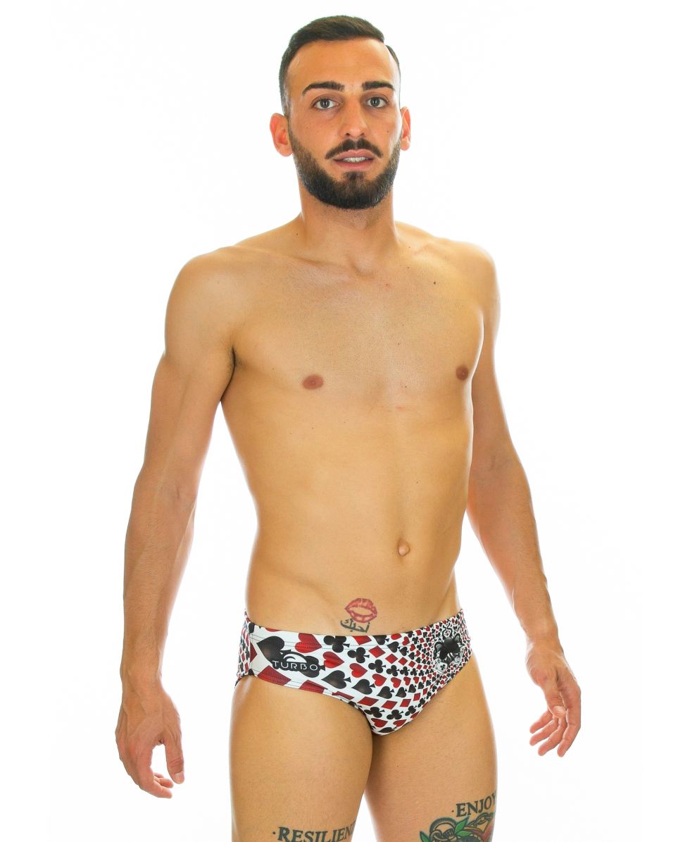 TURBO - COSTUME SLIP/BRIEF TURBO - PSYCHO CARDS - 730684/0003