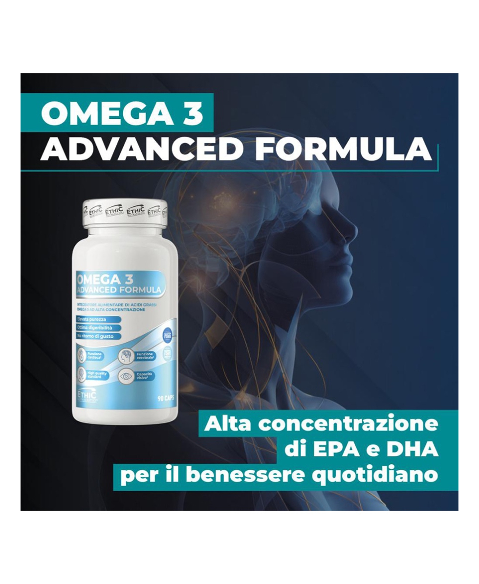 ETHIC SPORT - OMEGA 3 ADVANCED FORMULA - 90 CAPS