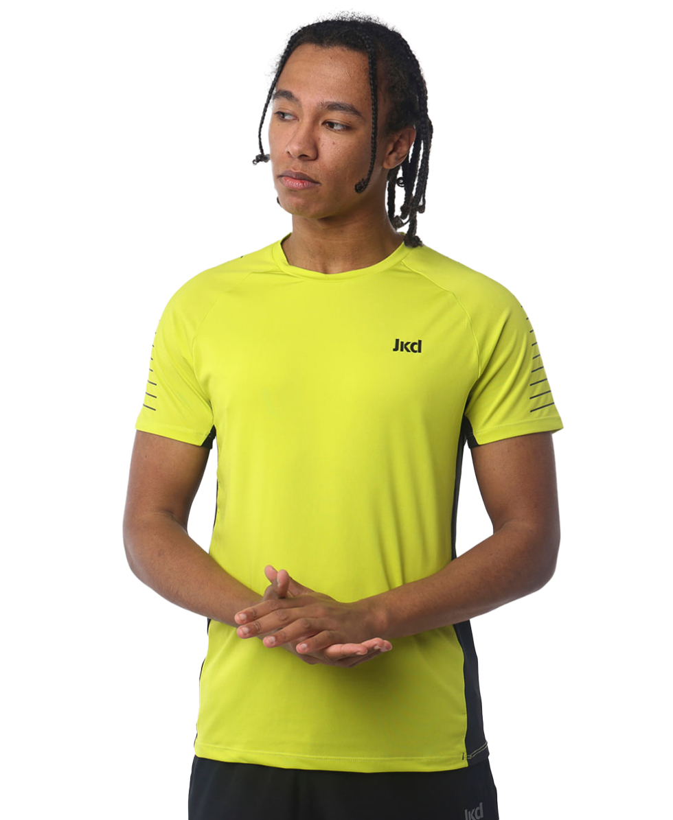 JAKED - T-SHIRT UOMO - THUNDER - JATSU12028 - YELLOW