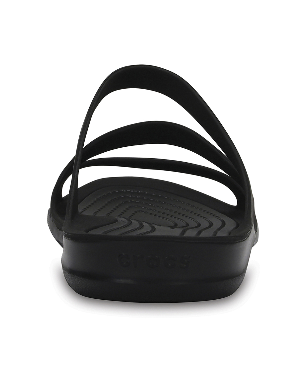 CROCS - SANDALO DONNA - SWIFTWATER SANDAL - 203998 - BLACK/BLACK