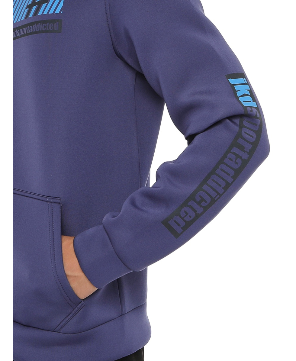 JAKED - FELPA UOMO - SIDERALIS - JKFL5N501U - OCEAN BLUE