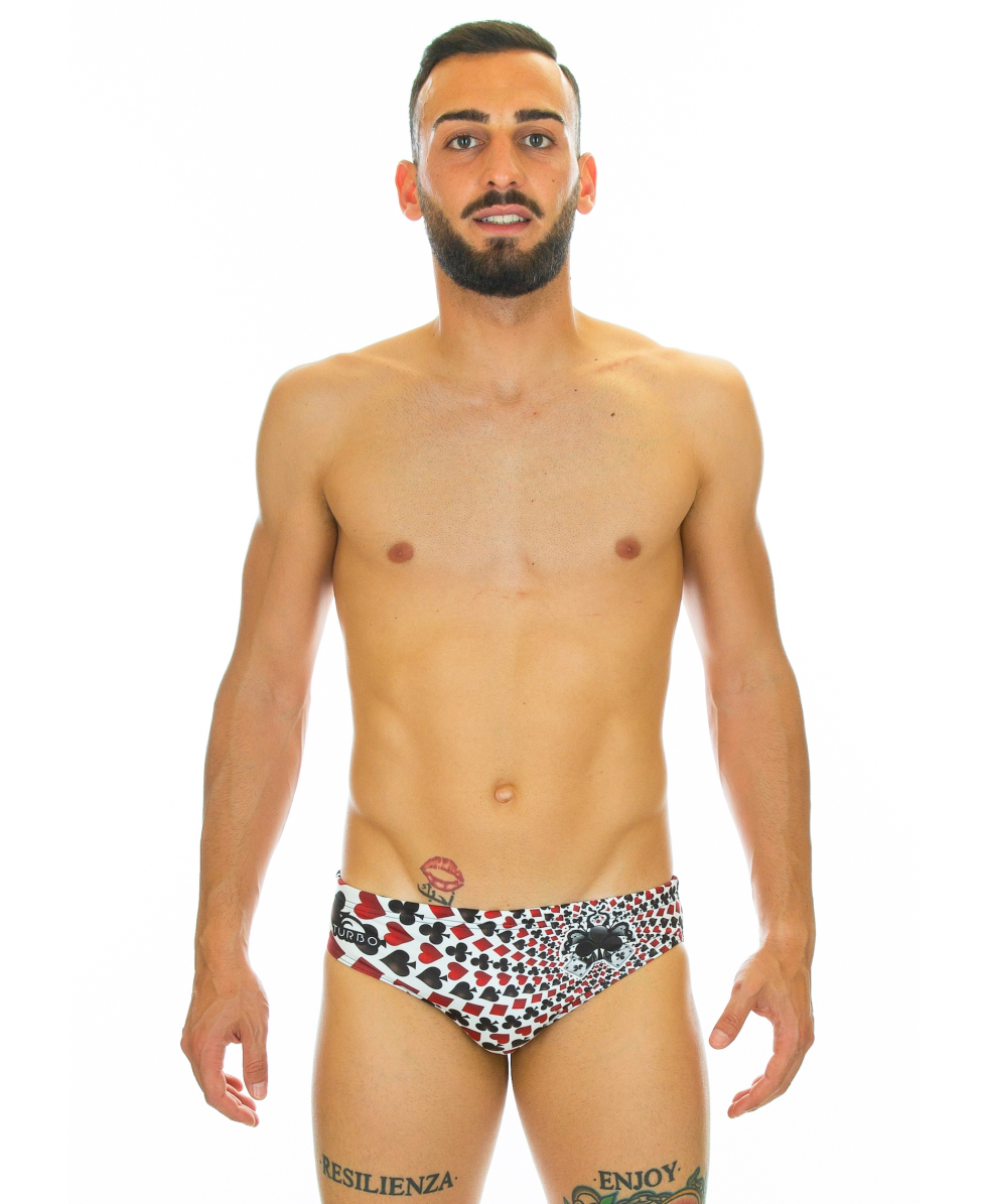 TURBO - COSTUME SLIP/BRIEF TURBO - PSYCHO CARDS - 730684/0003