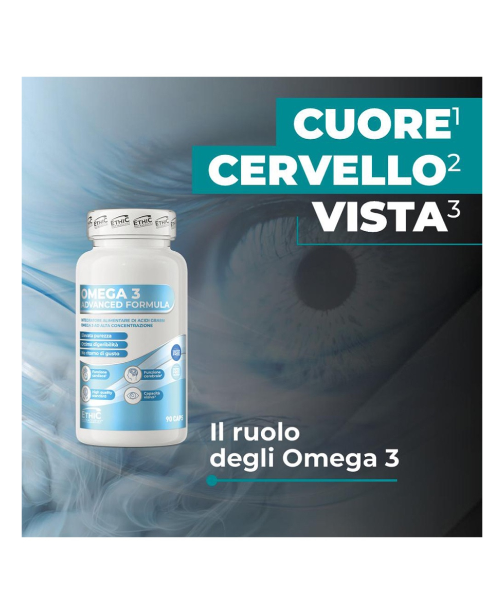ETHIC SPORT - OMEGA 3 ADVANCED FORMULA - 90 CAPS