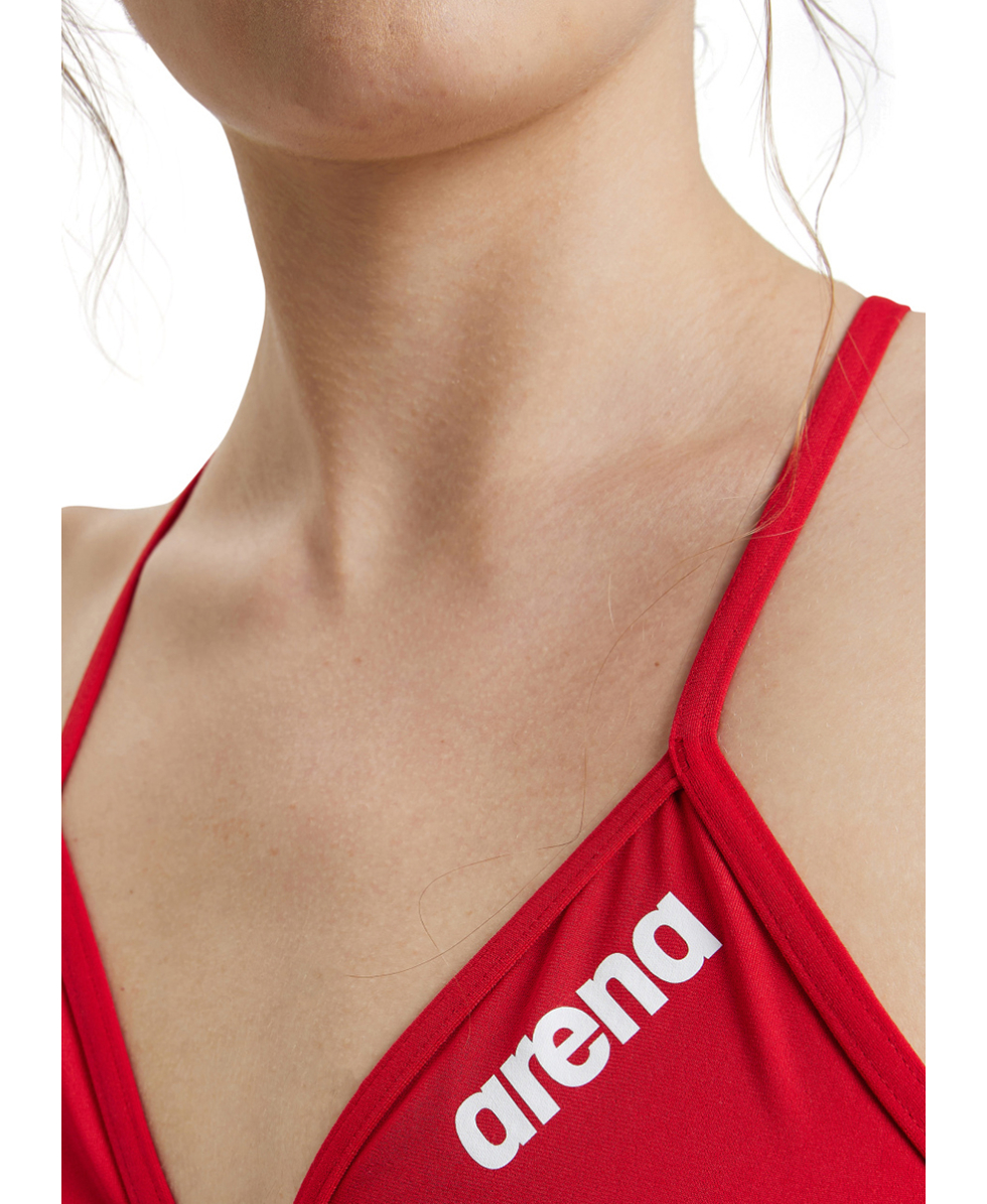 ARENA - TEAM SWIM TOP TIE BACK SOLID - 004768450 - RED