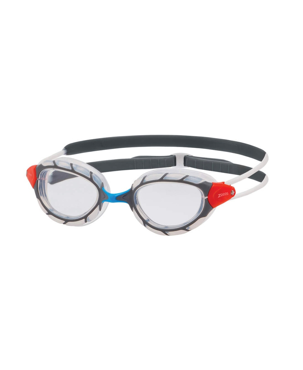 ZOGGS - OCCHIALINO PREDATOR REGULAR - 461037 - CLEAR/GREY, CLEAR LENSES