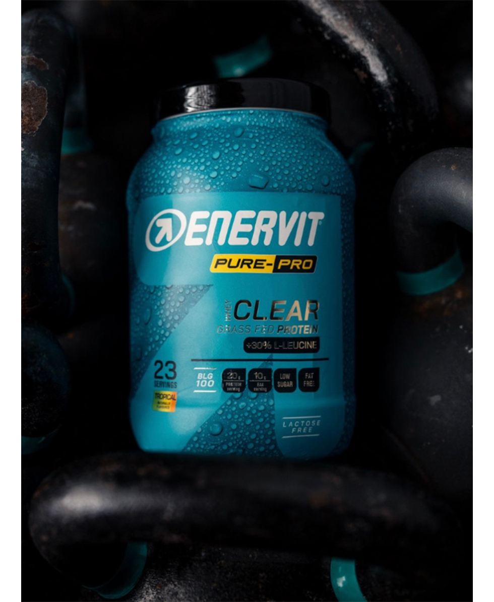 ENERVIT - PURE-PRO CLEAR WHEY ISOLATE GRASS FED BLG-100 - 92726 - TROPICAL - 500g