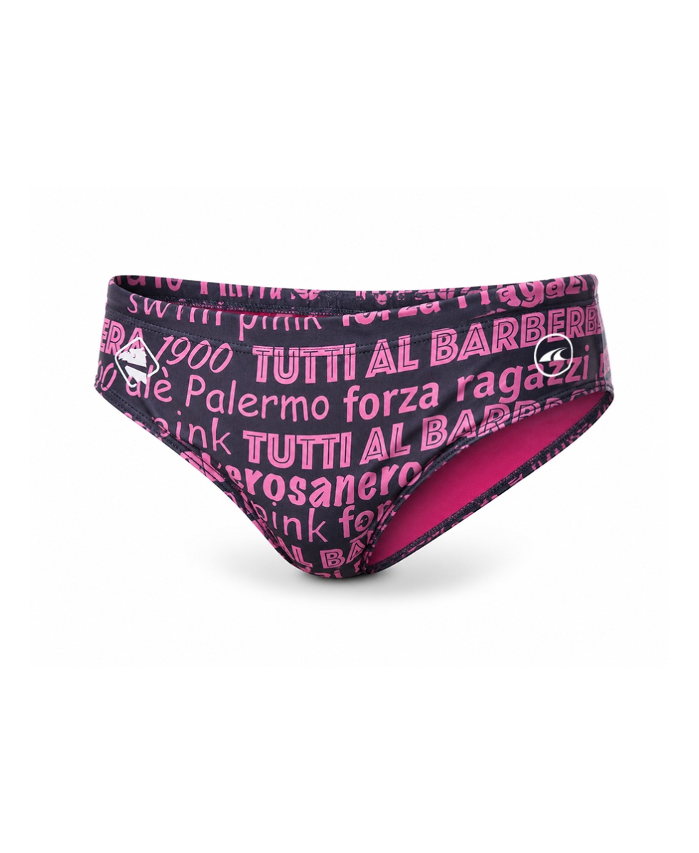 AKRON - COSTUME SLIP JR - ADDISON BOY PALERMO - 435 - BLACK/PINK