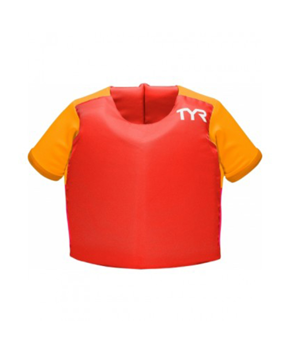 TYR - START TO SWIM FLOTATION SHIRT - GIUBBOTTO SALVAGENTE - LSTSSRT-610 - RED - 2/6 ANNI (15-30 Kg)