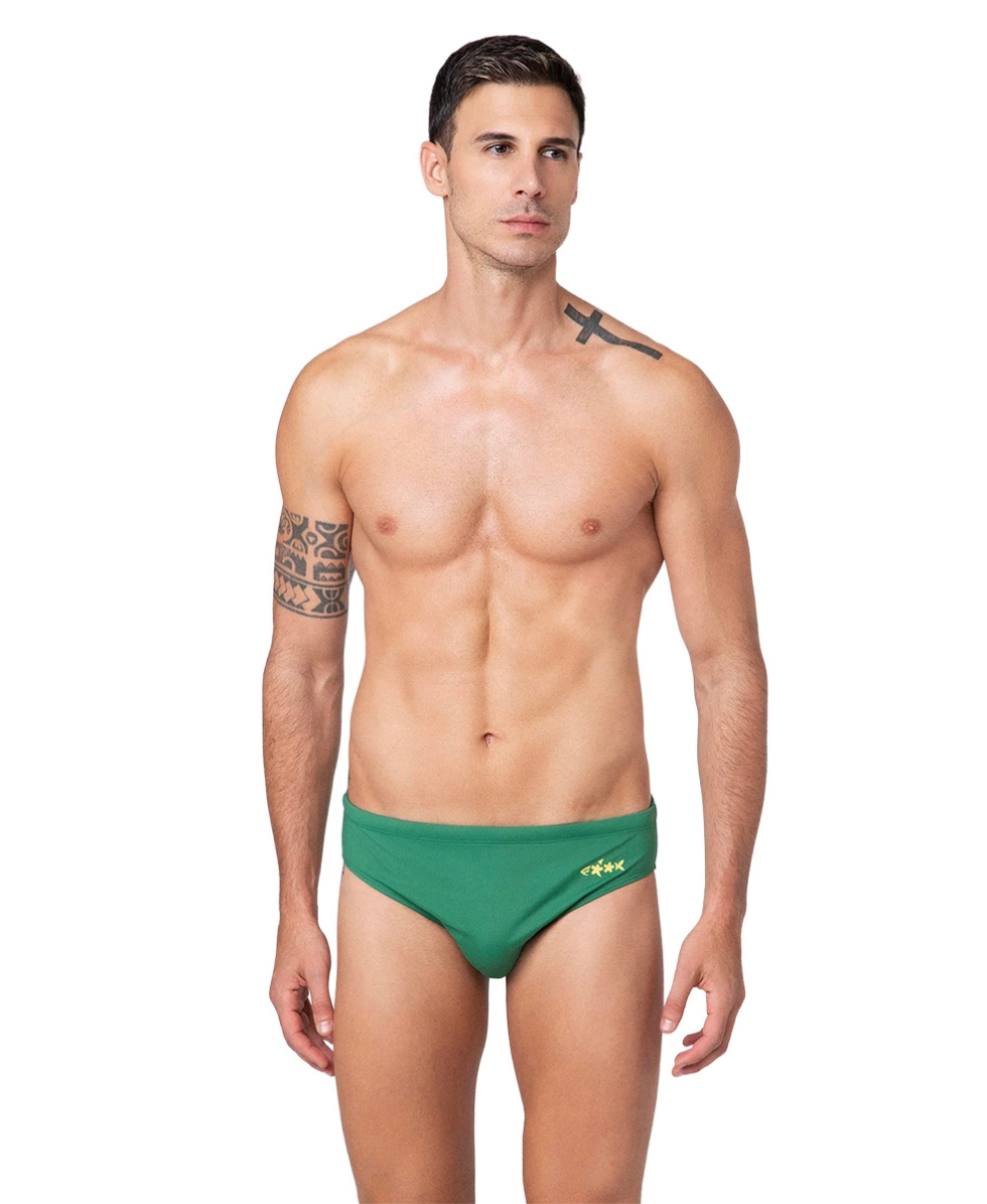 F**K - COSTUME SLIP/BRIEF - FK25-M01SU20GN - GREEN