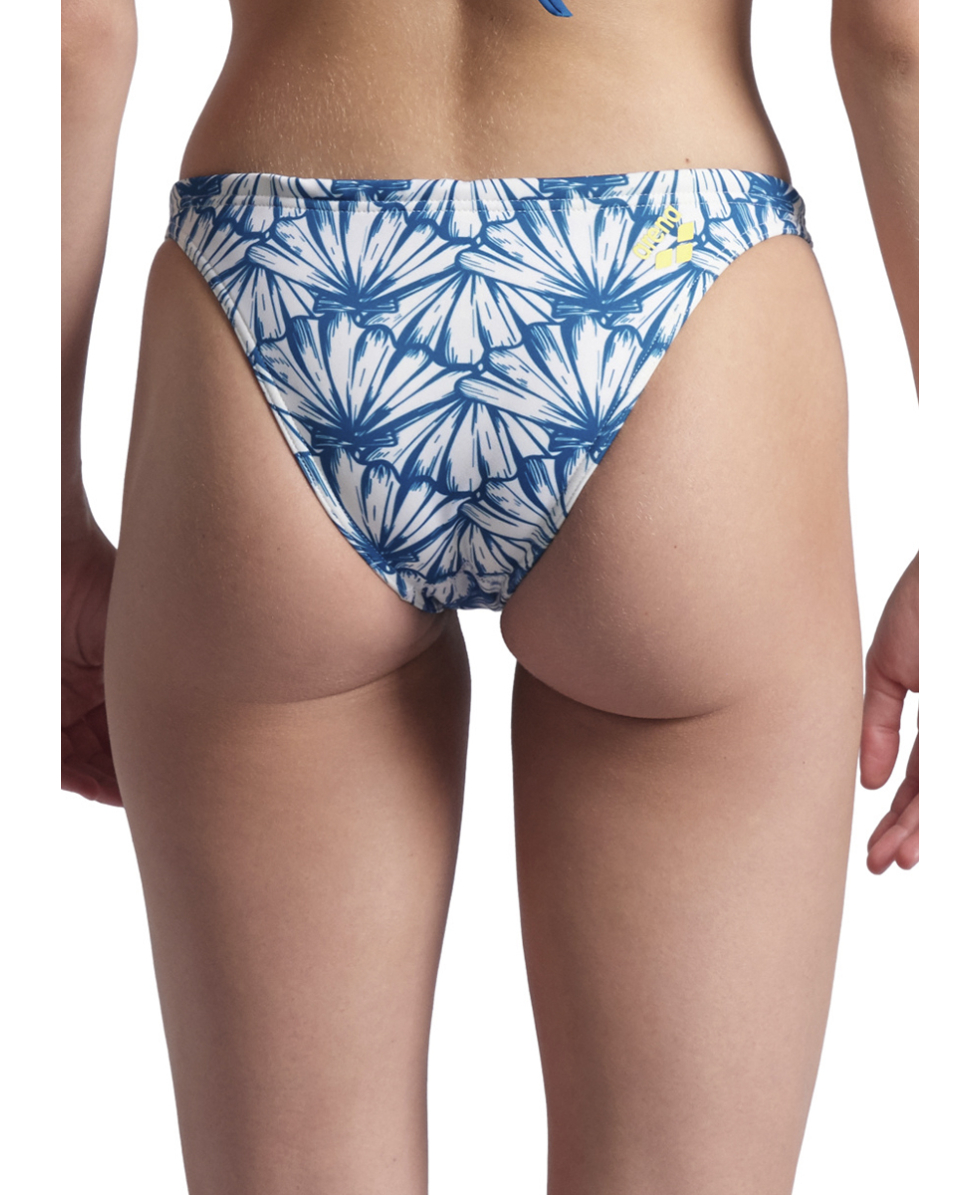 ARENA - SLIP BIKINI DONNA - FREE BRIEF R - 006467103 - WHITE MULTI/YELLOW
