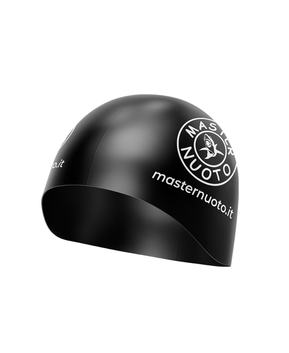 MASTER NUOTO - CUFFIA IN SILICONE PREMIUM - MN0001 - BLACK