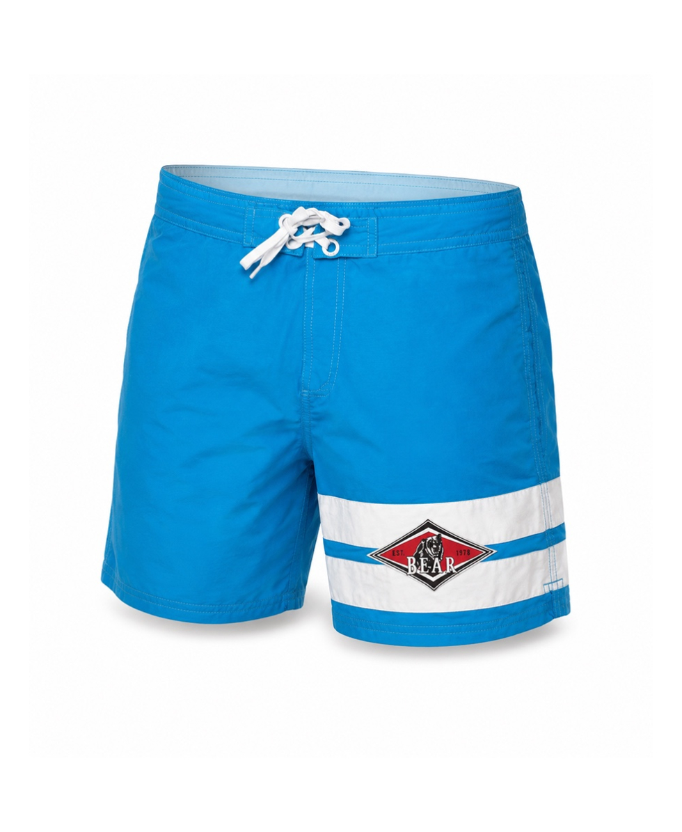 BEAR - COSTUME BOY BERMUDA JUNIOR - B1HBV002-612 BLUE JEWEL - TURCHESE - BEAR BOY BOARD VOLLEY
