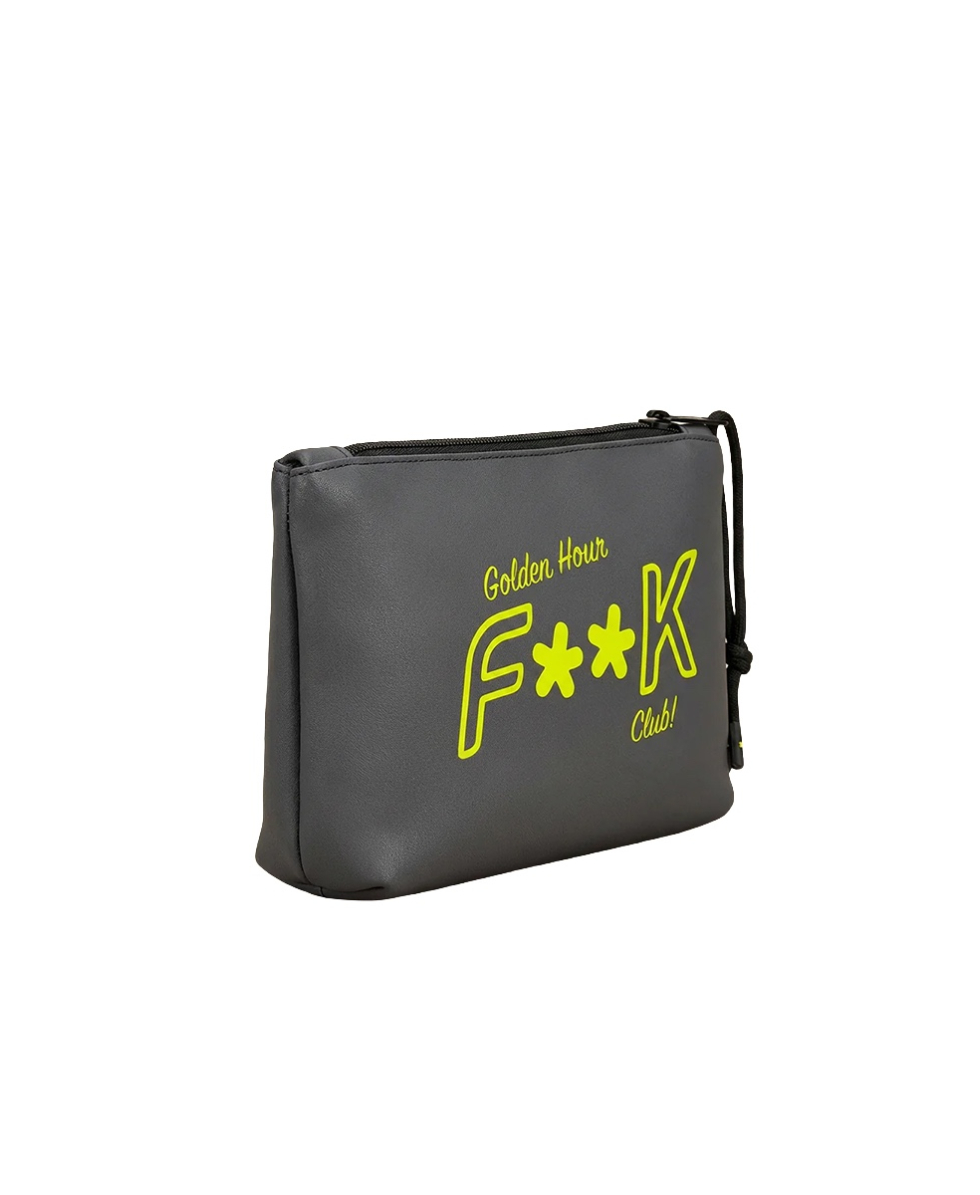 F**K - POCHETTE - 20x16 cm - FA26-SU8001GR