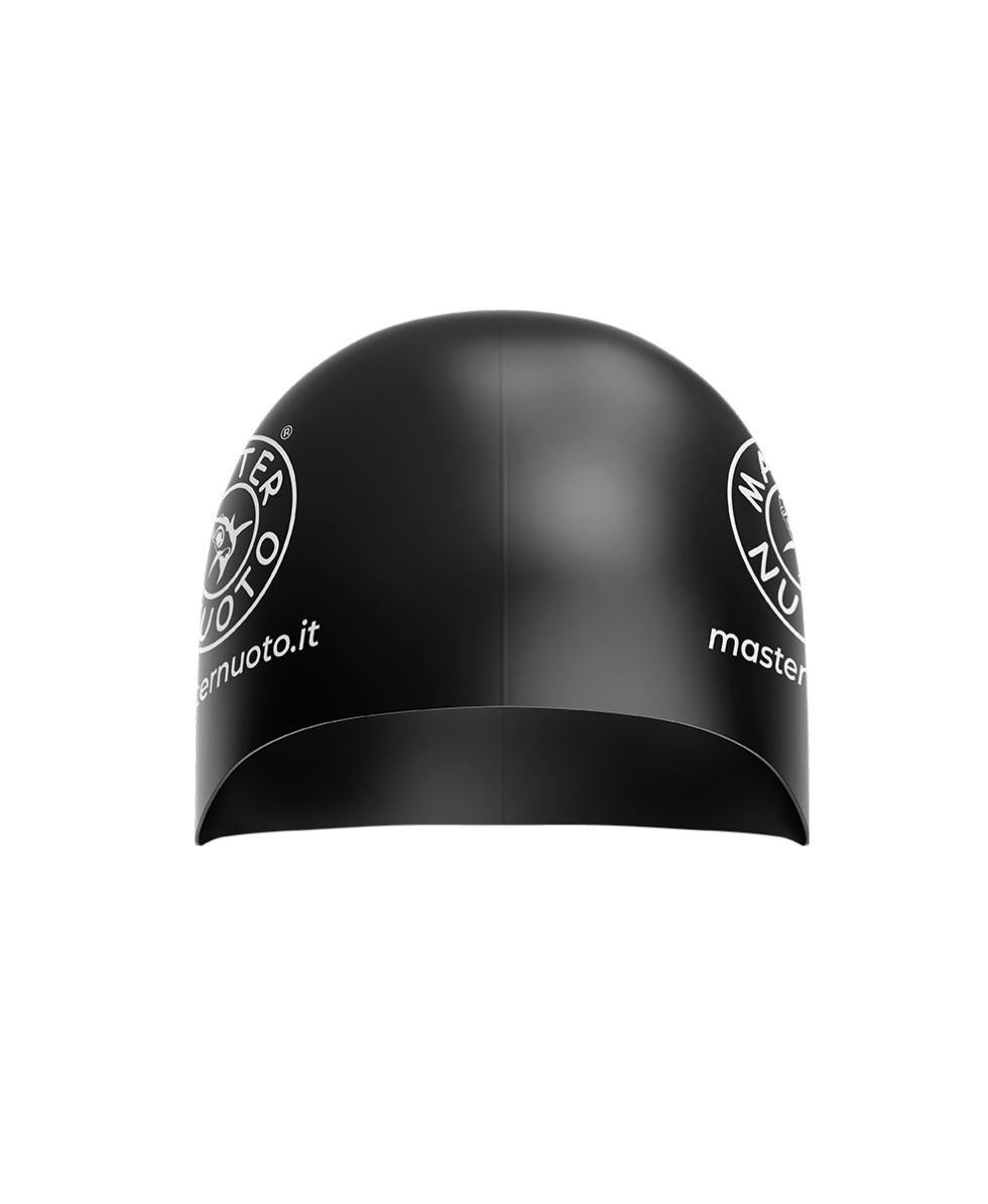 MASTER NUOTO - CUFFIA IN SILICONE PREMIUM - MN0001 - BLACK