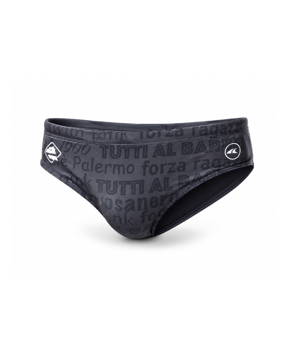AKRON - COSTUME SLIP JR - ADDISON BOY PALERMO LETTERS - 435 - DARK GREY