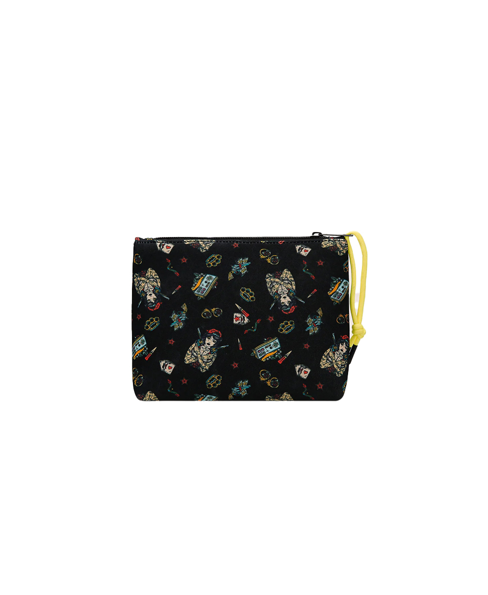 F**K - POCHETTE - 20x16cm - FK24-A233X13 - MOOD FUNNY BLACK