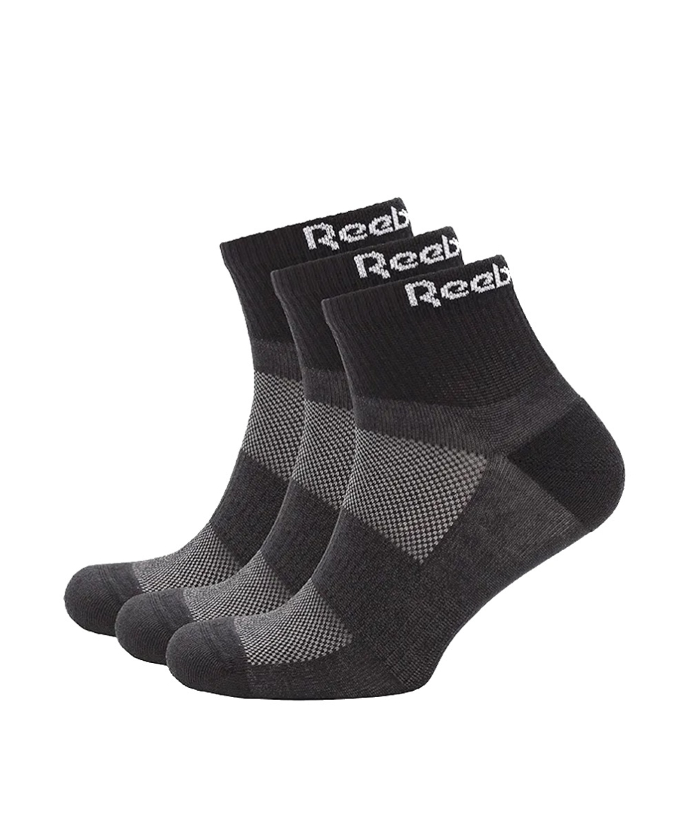 REEBOK - CALZE/SOCKS - ACTIVE (3 PACK) - GH0419 - BLACK