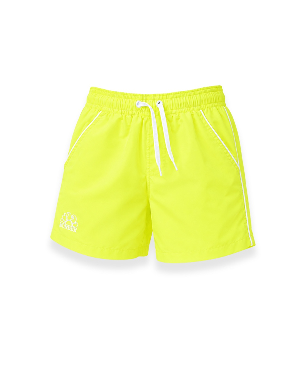 SUNDEK - COSTUME BOARDSHORT JR 9,5" - B700BDTA100-152 - WOW #2 - COLTRANE - BS/RB ELASTIC WAIST