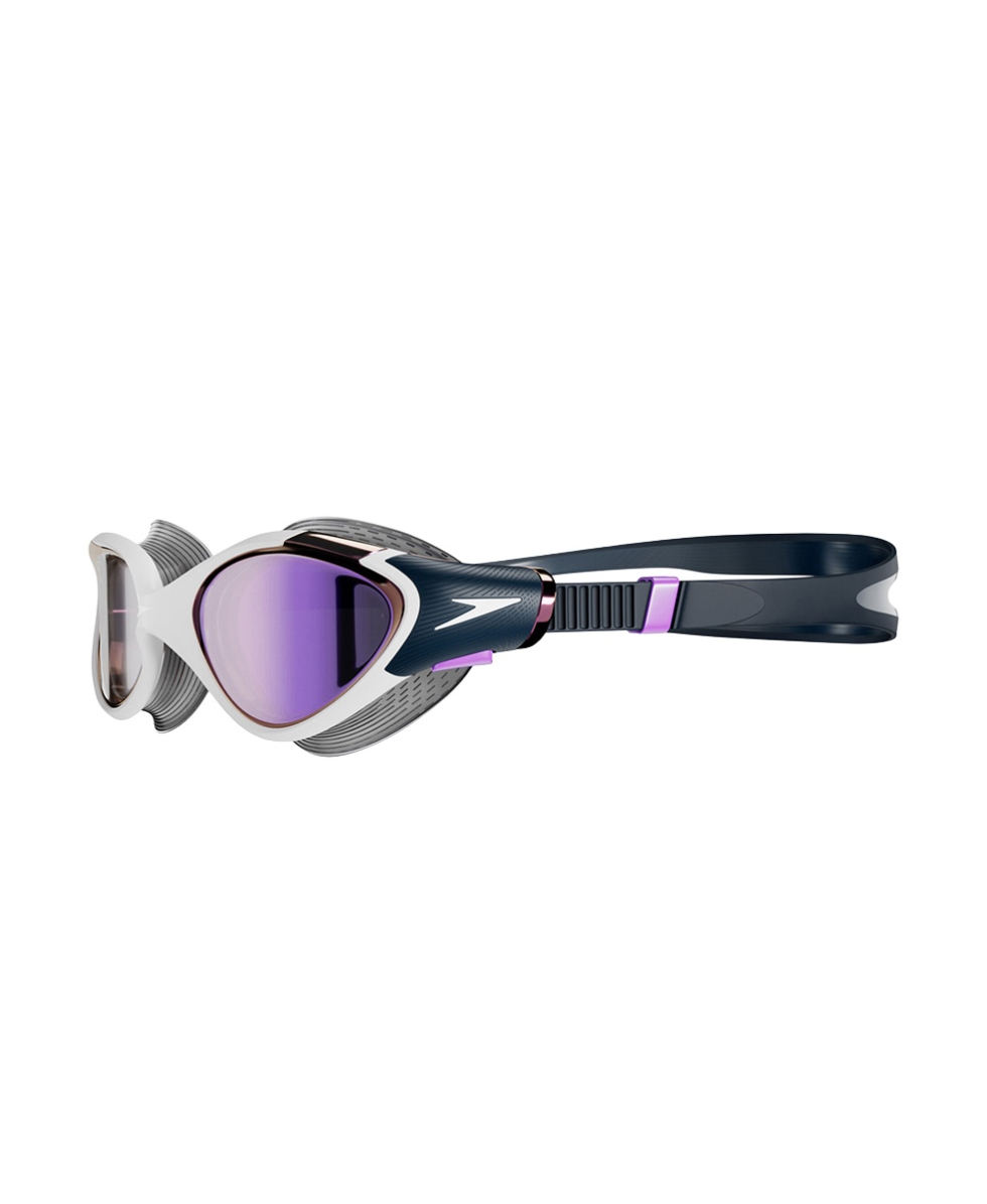 SPEEDO - OCCHIALINI BIOFUSE 2.0 WOMEN'S MIRROR - 003777516738 - WHITE/TRUE NAVY/SWEET PURPLE