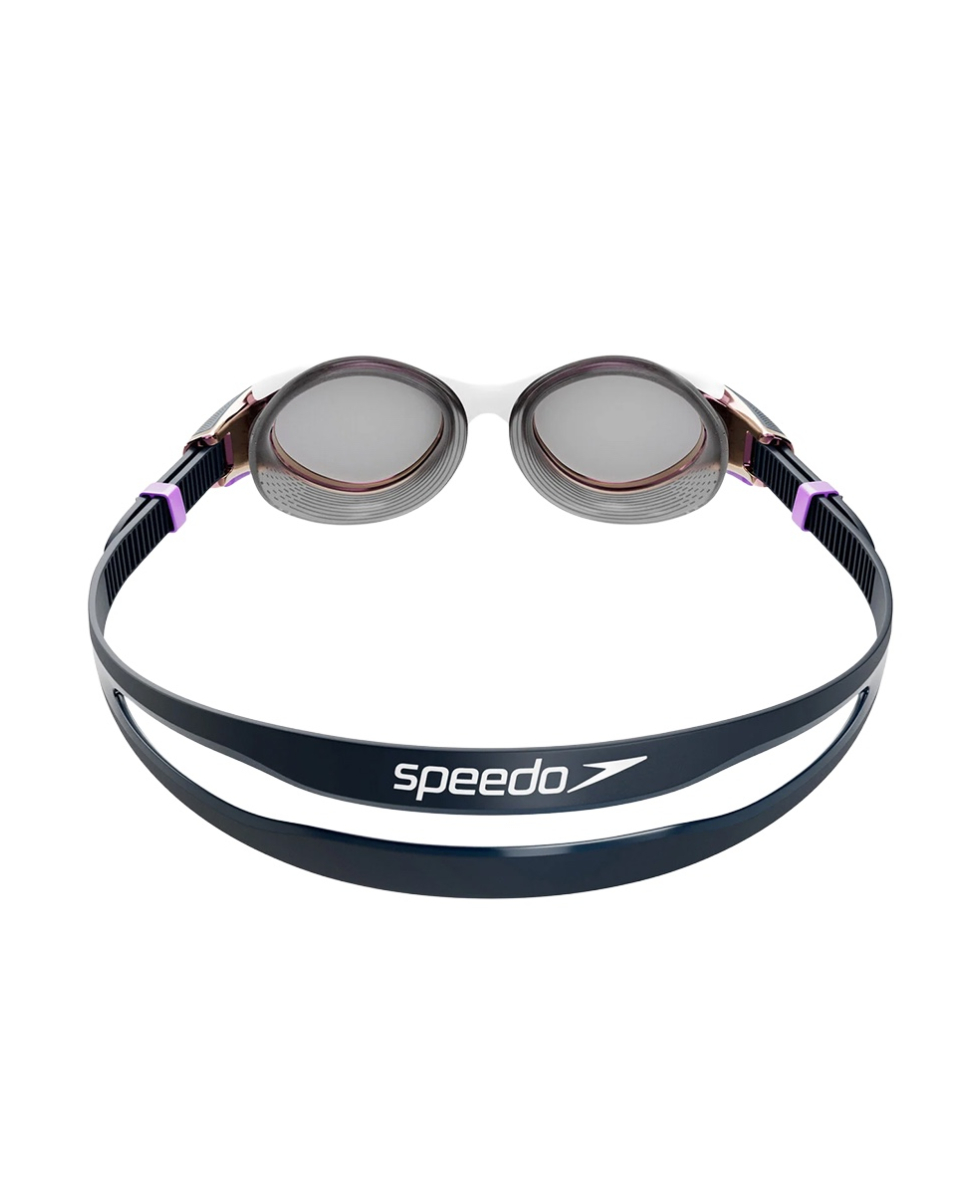 SPEEDO - OCCHIALINI BIOFUSE 2.0 WOMEN'S MIRROR - 003777516738 - WHITE/TRUE NAVY/SWEET PURPLE