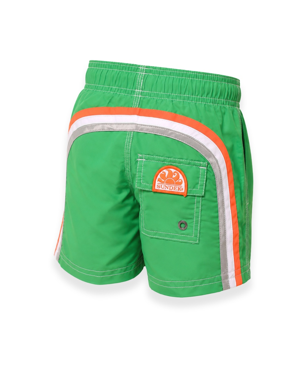 SUNDEK - COSTUME BOARDSHORT BOY 9,5" - B504BDTA100-418 - BRIGHT GREEN - BS/RB ELASTIC WAIST
