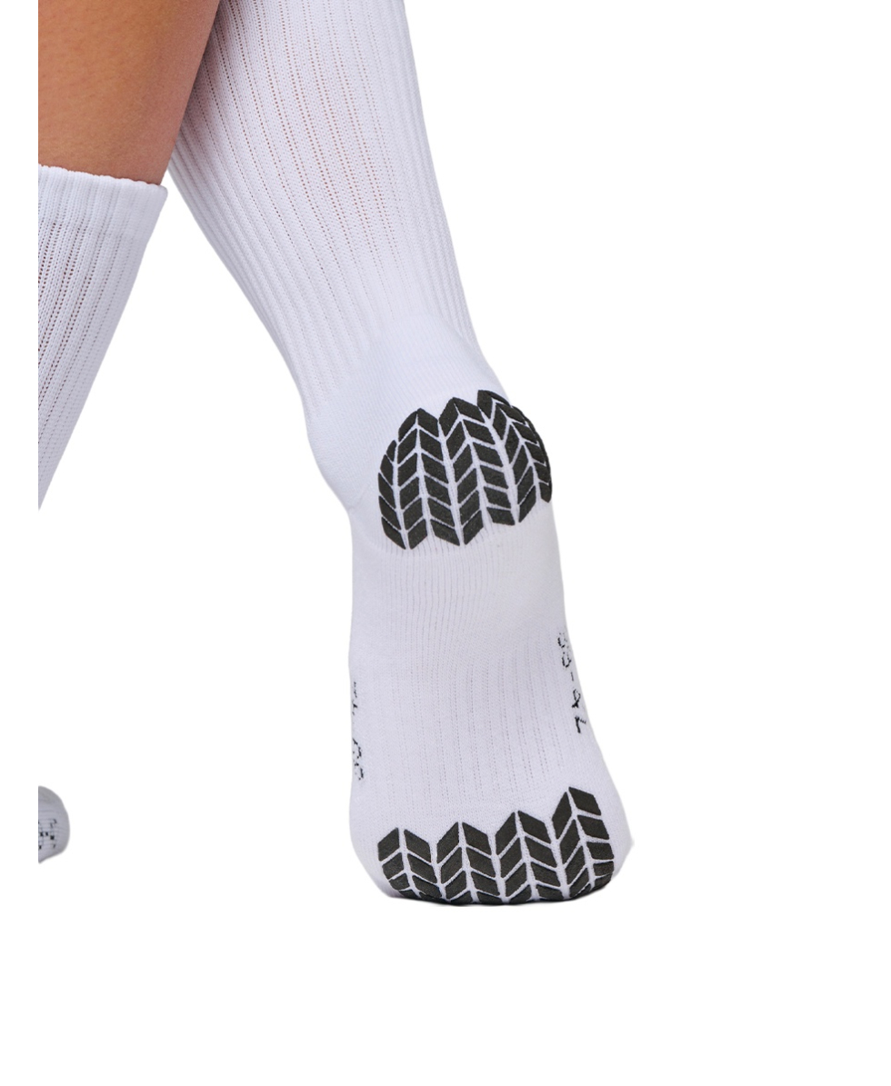 PROACT - CALZE UNISEX SPORTIVE ANTISCIVOLO - PA094 - WHITE